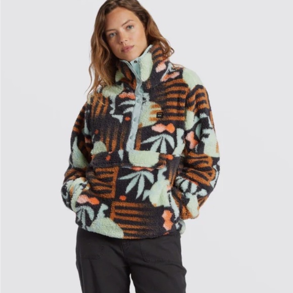 🔥🔥BILLABONG - A/DIV SWITCHBACK PULLOVER FLEECE🔥🔥 - Picture 2 of 10